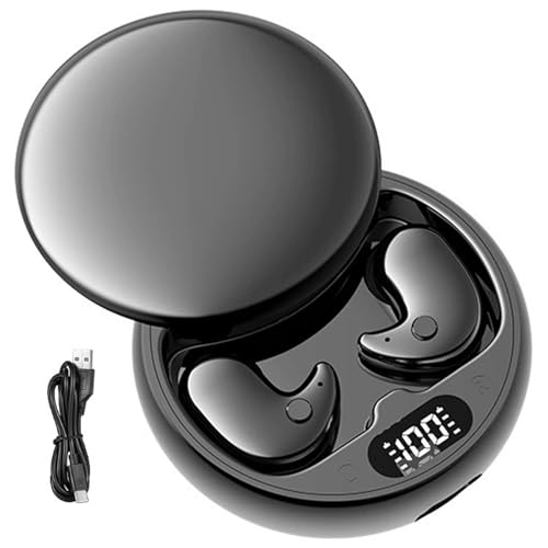 Visound Drift - Invisible Earbuds, Unsichtbare kabellose Schlaf-Ohrhörer, Weiche Schlaf Kopfhörer Ohrstöpsel, Mini Ohrhörer mit Geräuschunterdrückung, Bluetooth Kopfhörer...
