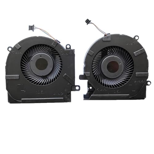 Image of Fan Compatible For - CPU GPU Fan Pair - Hp Omen 15-EN1035UR, 15-EN1036AX, 15-EN1036NL, 15-EN1036UR, 15-EN1037AX (12-Volts) Laptop Cooling Fan Cooler Replacement