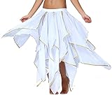 TANZKLEIDUNG MIT GOLDEN PAILLETTEN - 13 panel belly dance costume ist ein klassischer Rock für klassischer orientalischer Tanz. Die golden glitzernden Pailletten des Chiffonrocks geben bei jeder Bewegung und Drehung ein schönes Aussehen, sowie einen tollen Farb- und Leuchteffekt. Inspiration begeistern Ihre Leidenschaft für die Tanzen.