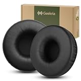 Geekria Cuscinetti auricolari di ricambio compatibili con SONY MDR-XB450/450AP/550AP/650BT/WH-XB700, cuscini per le orecchie, parti di riparazione (Nero)