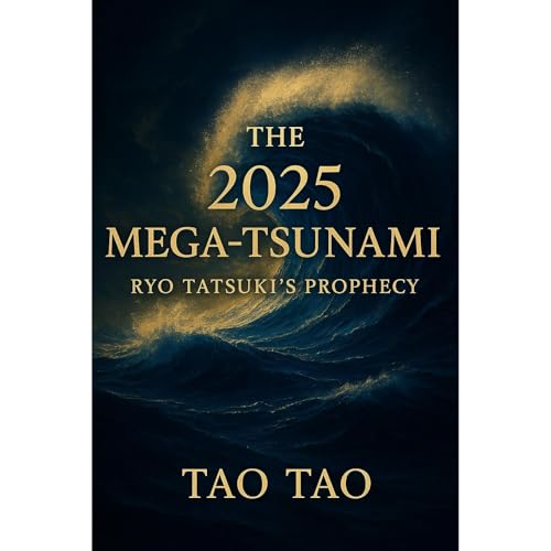 The 2025 Mega-Tsunami: Ryo Tatsuki&rsquo;s Prophecy Audiolibro Por Tao Tao arte de portada