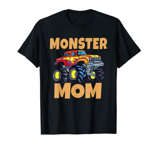 Monster Truck Are My Jam Monster Truck Mom Día de la Madre Camiseta