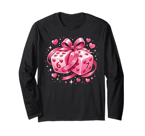 67 Valentine Six Seven Dice 6 7 Valentines' Day ����T�V���c