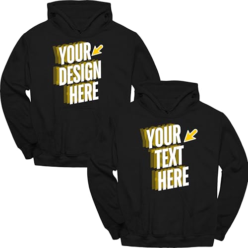 Custom Hoodie for Men & Women | Personalized Gift for Boyfiend, Girlfriend | Customized Front & Back Printed Hoodie2