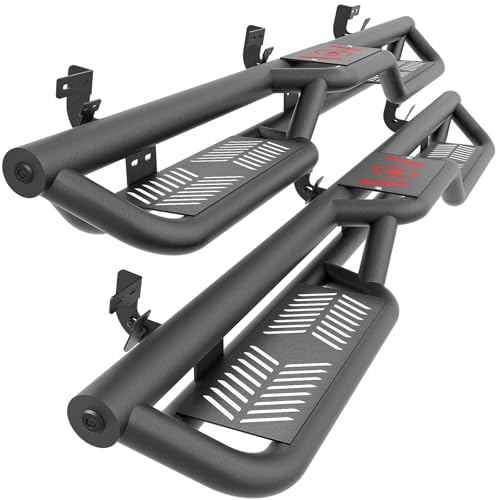 YZONA Crew Cab Running Boards Compatible for 2009-2018 Dodge Ram 1500,...