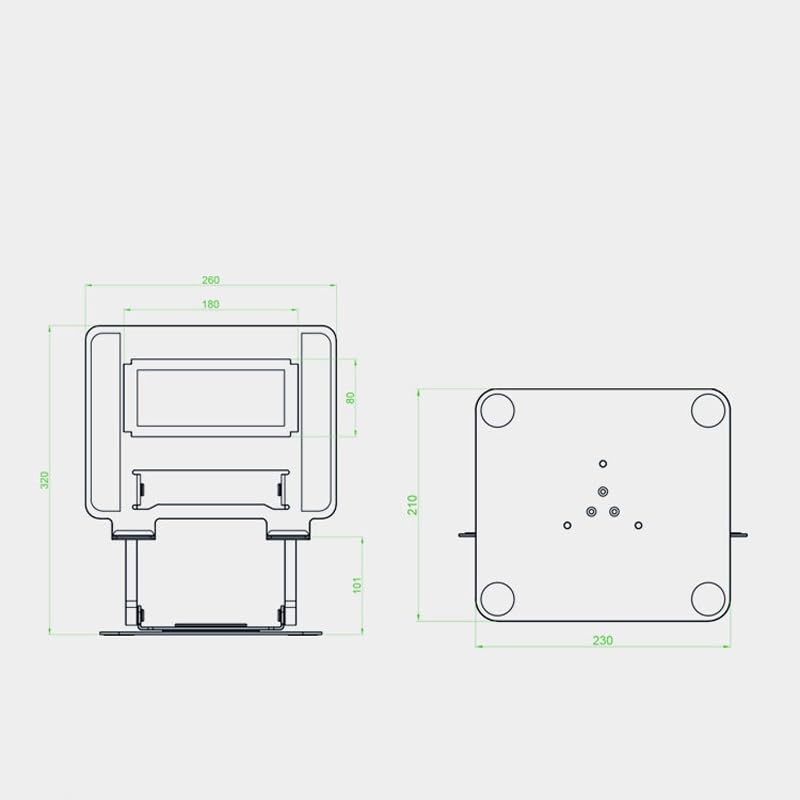 Soporte Plegable de Aleación de Aluminio para Notebook miniatura 2