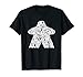 Juego de mesa Tipografía Meeple con Términos y Mecánica Camiseta