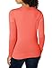 Amazon Essentials Women's Lightweight V-Neck Cardigan Sweater (Available in Plus Size), Coral Pink, Large