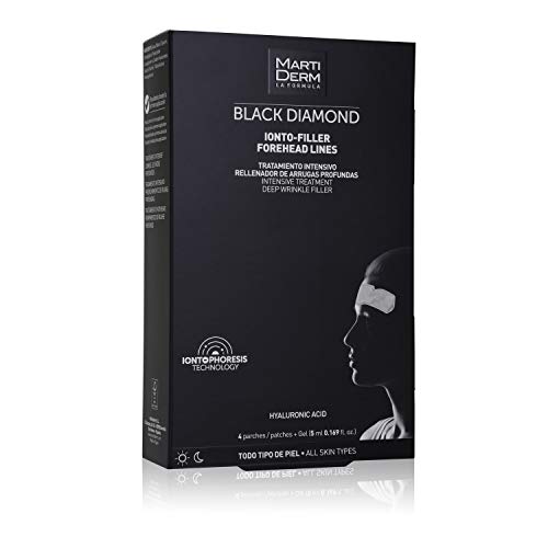 Martiderm Black Diamond Ionto-filler Forehead 4 Patches + Gel Lines 5ml