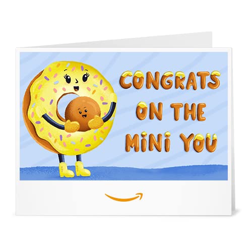 Amazon Gift Card Print Congrats on the Mini You! Print