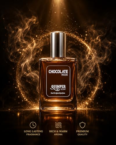 Image of Quimper Chocolate Musk 30ml Unisex Eau De Perfume - Sweet Chocolate & Warm Musk Fragrance, Long Lasting Perfume Spray for Men & Women, Daily Wear Use Premium Scent Pack of 1