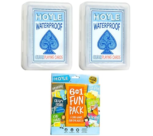 Bicycle Hoyle Summer Fun Pack Juegos de Cartas a Prueba de Agua