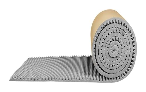 Geluidsisolatie schuim grijs, 1x50m, zelfklevend Geluidsisolatie schuim grijs, 1x50m, zelfklevend