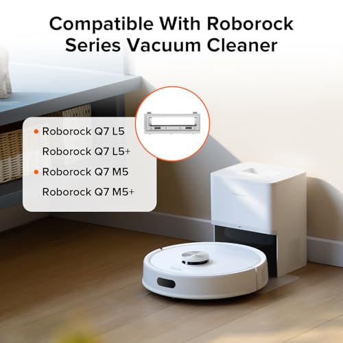 Robot vacuum brush cover maintenance
