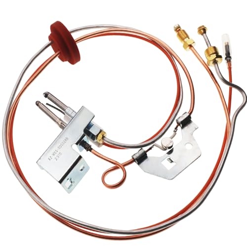 MENSI 9003542 Repair Parts 9003542 Pilot Assembly Replacement for Natural Gas Water Heater, Compatible with Reliance, A.O.Smith, Kenmore, State GS and GSX,Replaces 100109295,9003542005
