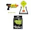 A.T. Products Corp. Nerf Rival Mercury XIX-500 Edge Series Blaster with Target and 5 Rounds Bundle with Nerf Rival 30 Round Edge Series Official Refill Pack