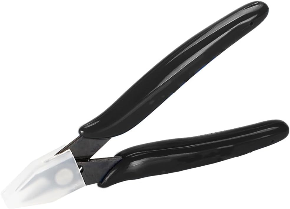 1pc black Cast Iron Multi-Functional Pliers, Easy Spring-Action Cable Wire Management and Stripping Tool for DIY, Electricians, and Handyman