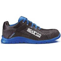 Calzado De Seguridad Sparco Practice Sparco S0751742NRAZ Zapatillas Practice Negro/Blue Talla 42