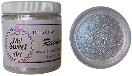 RAINBOW 4 OUNCES 4 OZ Disco Cake cakes, cupcakes, fondant, decorating, dust, cake pops By Oh! Sweet Art …