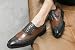 Imagen de DXSYGMBN Zapatos Oxford Brogues Wingtip para Hombre
