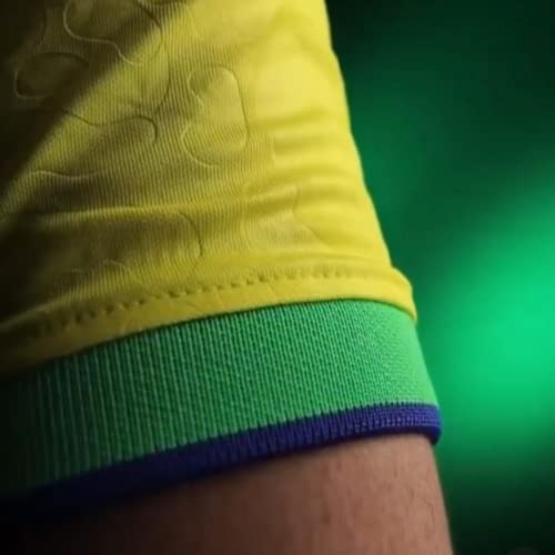 Camiseta Seleção Brasileira Genérica 22/23 Oficial Amarela ou AZUL TOP (P, M, G, GG) EXCEPCIONAL (AM