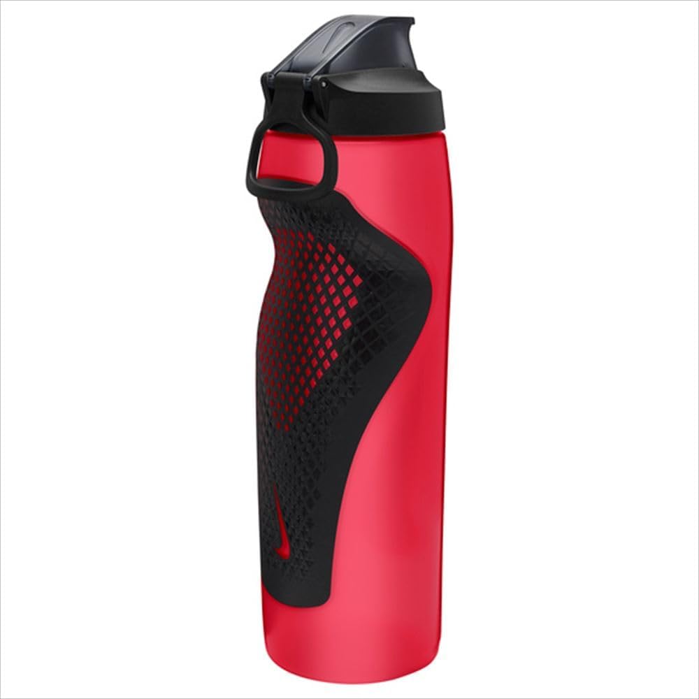 NIKE HY9000-640 Refillable Bottle Locking Lid 32oz University Red/Black 32oz/976ml - Image 3