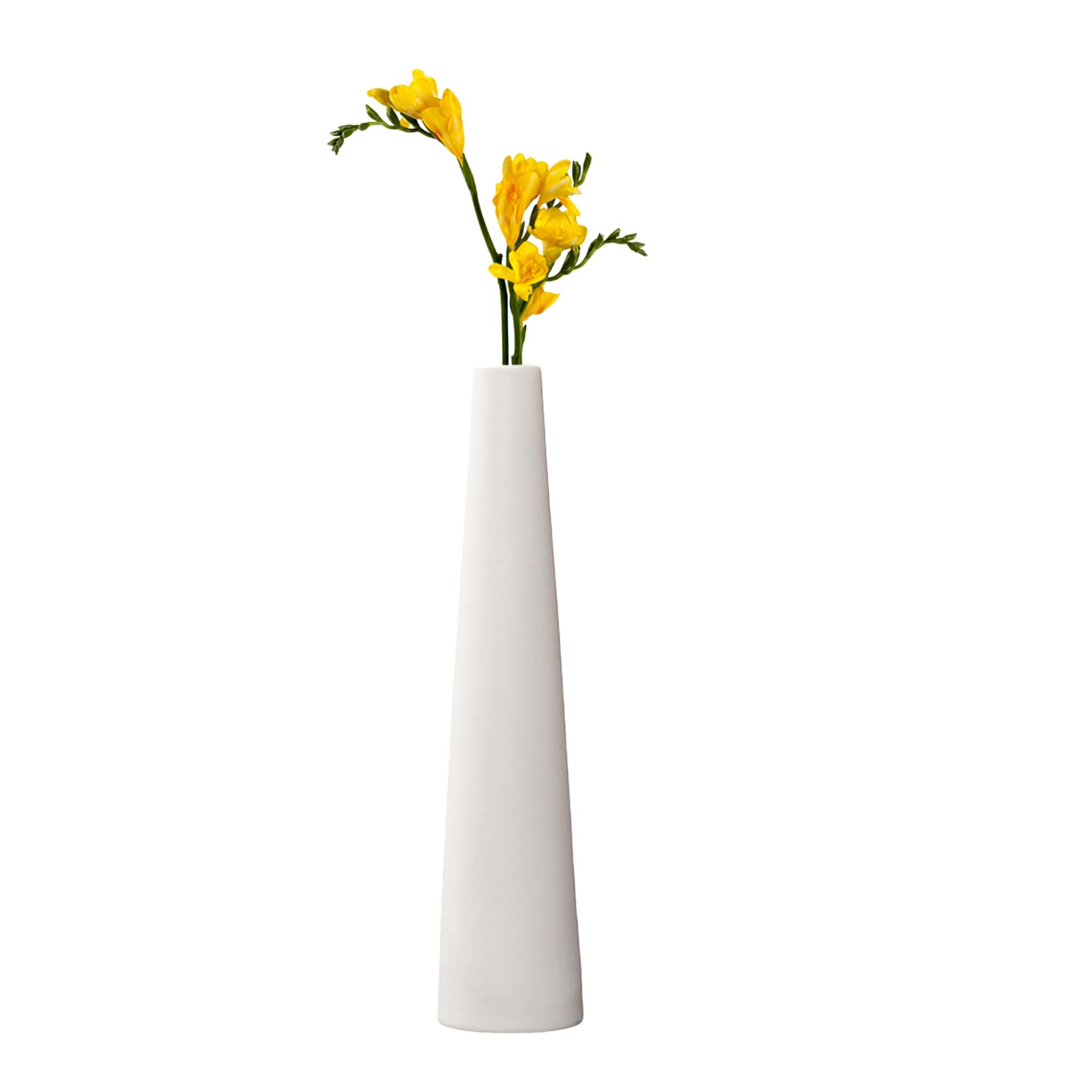 Vase en céramique mate pour centres de table de mariage et bureau élégant