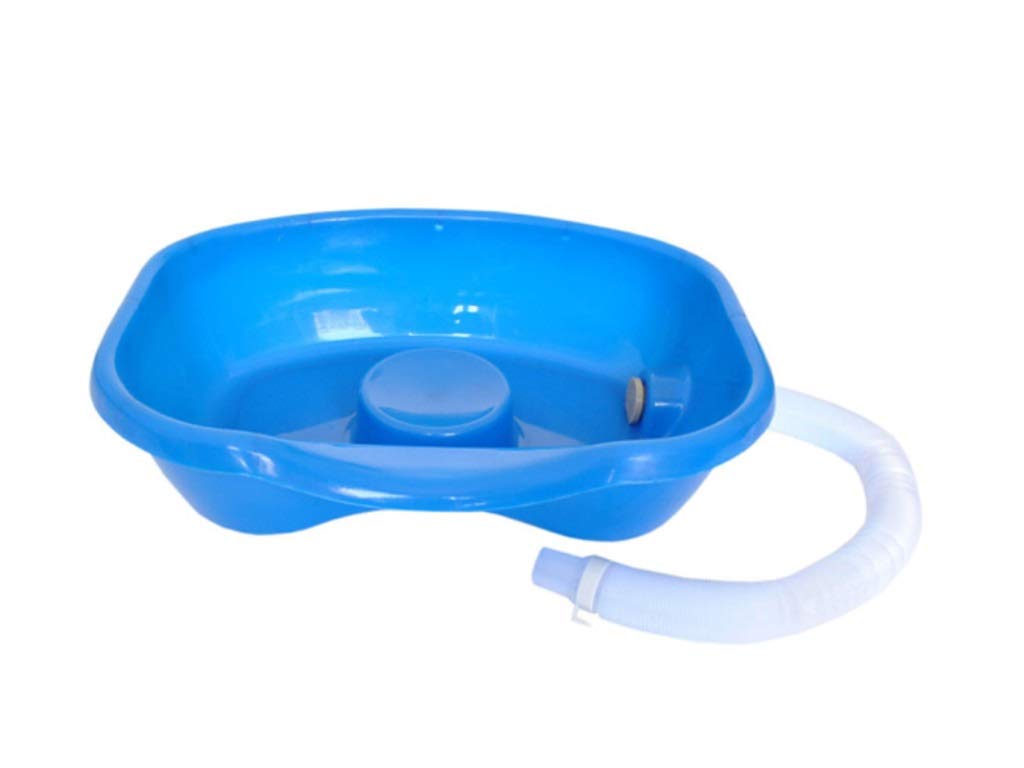 Amazon.co.jp: フラットベッド洗面器、ベッドの上のプラスチック製洗面