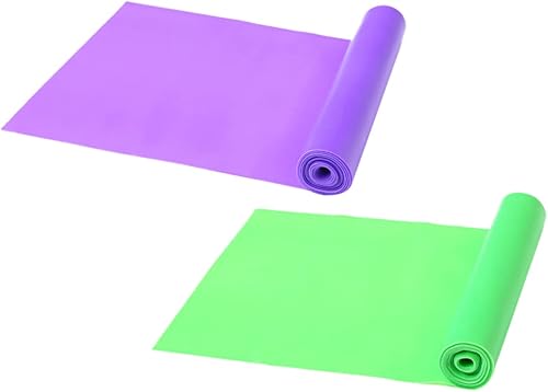 Miniatura 8 de Sosoport 6pcs Ejercicio Bandas Estiramiento Yoga Correas de Estiramiento Cinturón de Gimnasio Banda Física Relajación Muscular Herramienta Fitness