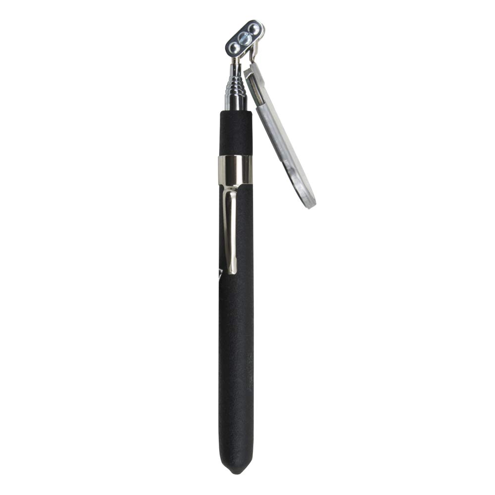 Ullman Devices HTB-2T Espejo de inspección telescópico de Bolsillo, Espejo de 1" x 2", Mango de 5-5/26" a 28-1/4"