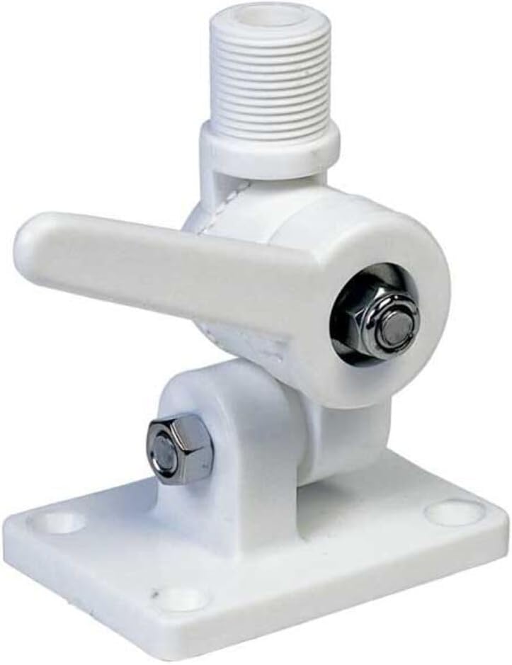 WHITECAP INDUSTRIES Nylon Ratchet Antenna Mount