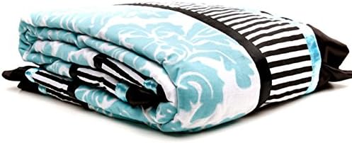 Modern Couture Baby Blanket Aqua