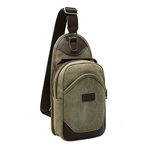 Sac de sport homme et sac à main en toile type poitrine pack pour sorties et entraînements