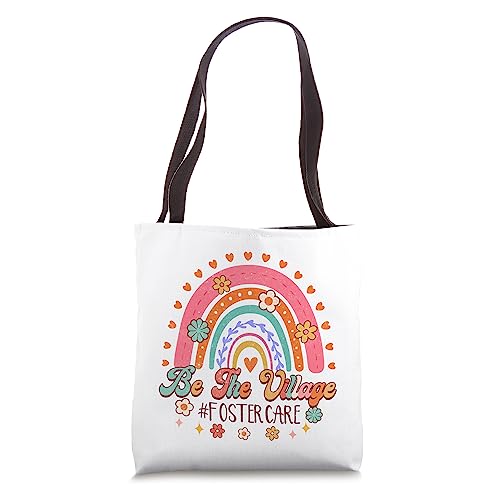 Bolsa tote Be The Village: Cuidado temporal, Adopción, Día de la adopción miniatura 1