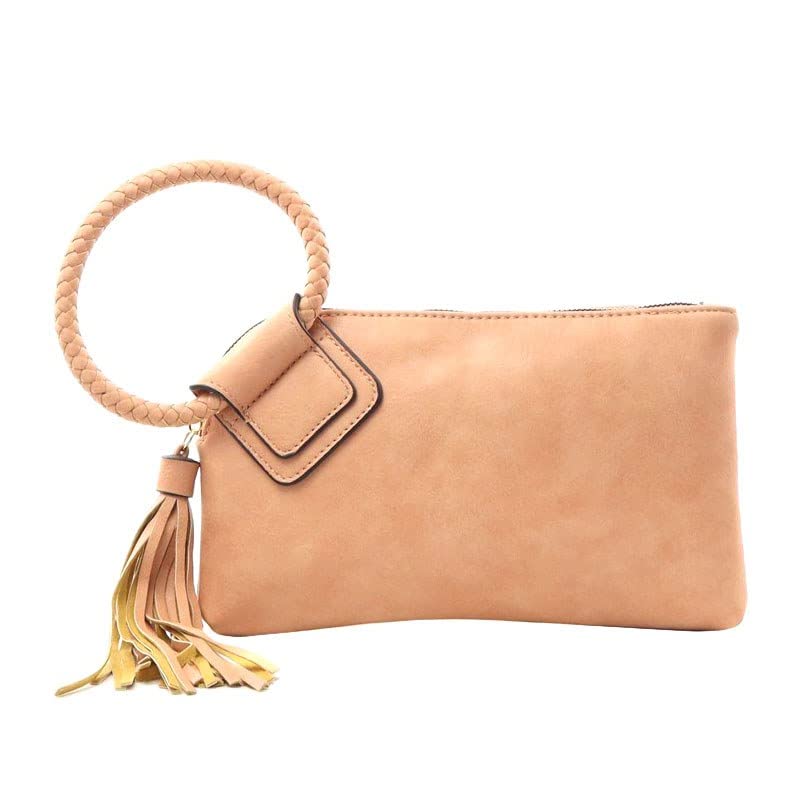 Image of Womens Clutch Purse Wristlet Wallet Evening w /Hand Strap Casual Formal Vegan Leather - Metro Muse