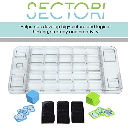 Sectori Strategy Board Games For 2 Players For Family Night Or For Kids And Adults Ages 7+ #TOP4