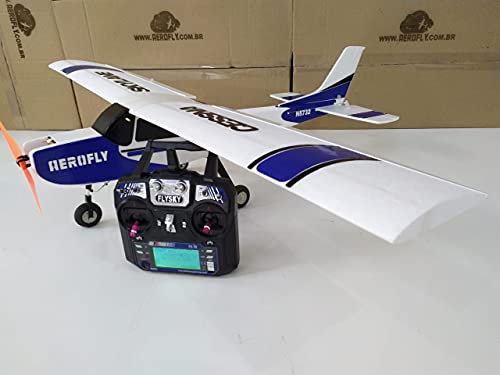 Aeromodelo Cessna Eletrico Completo Controle 6 Canais, Kit 5