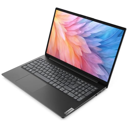 Image of Lenovo V15 Gen2 15.6 inch FHD Business & Home Laptop, Intel Celeron N4500 Processor, 8GB RAM, 256GB SSD, Numeric keypad, Wi-Fi, BT 5.1, Webcam, RJ-45, HDMI, Windows 11 Home, w /Battery