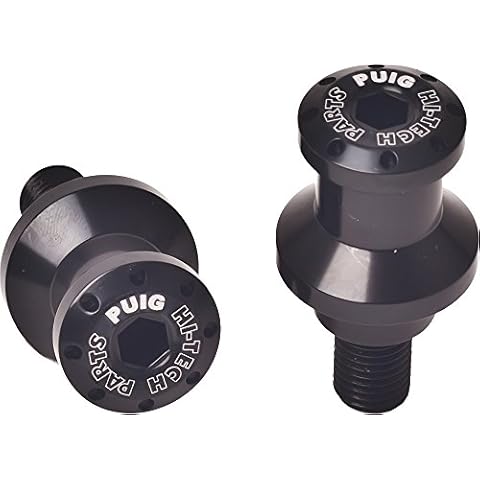 Puig 5924N Juego Diábolo Negro para Protección Anticaída de Moto Cover