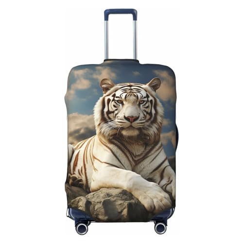 Housse de bagage élastique Majestic Tiger noire taille XL