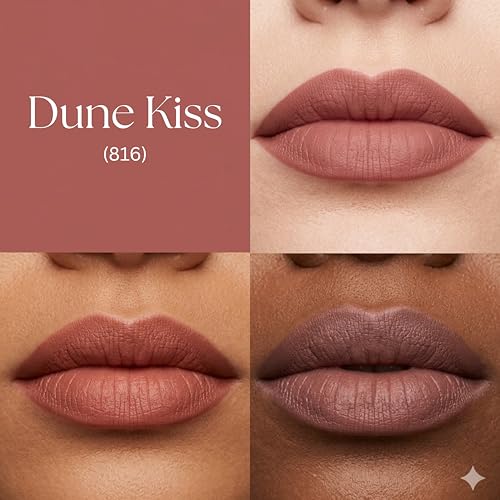 Image of BARELOVE SLAY All Day Non-Drying Liquid Lipstick for Women with Matte Finish One Swipe Application | Highly Pigmented |Smooth Glide Formula | Long Lasting | Transferproof | 12 ml | 816-DUNE KISS