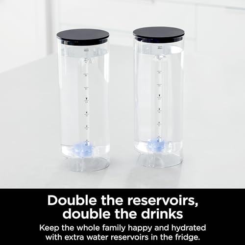 Ninja WCX01WR Thirsti 48oz Removable Water Reservoir, Black. Only Compatible with the Ninja Thirsti Drink System WC1001, Clear by Ninja - Image 3