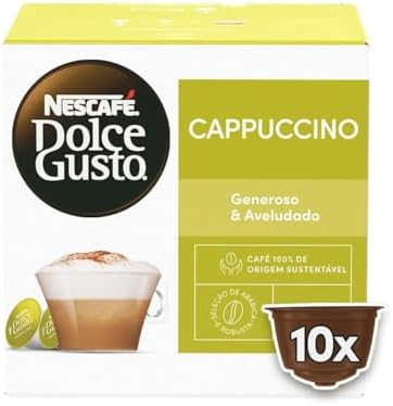 NESCAFÉ DOLCE GUSTO Café em Cápsula Cappuccino 10 Cápsulas