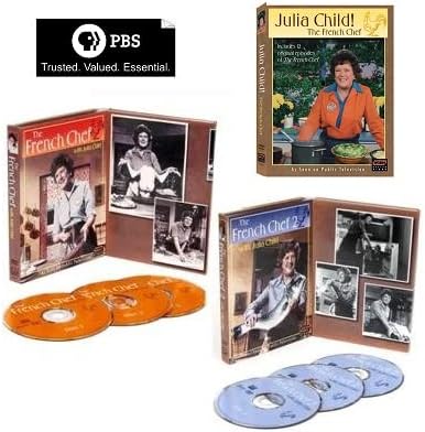 Julia Child: The French Chef 9 DVD Ultimate Collector Set + Exclusive PBS Sticker