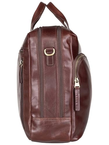 Jost Unisex Adulto Skagen BOLSO, Redbrown