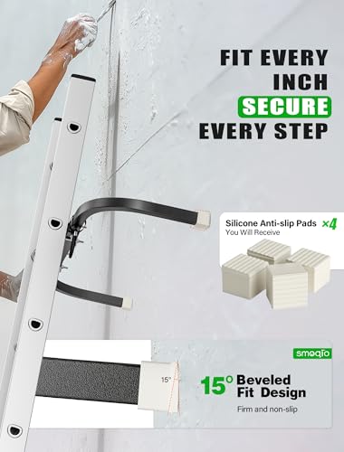 Stabilisateur d'échelle haute résistance avec entretoise de toit robuste - 4