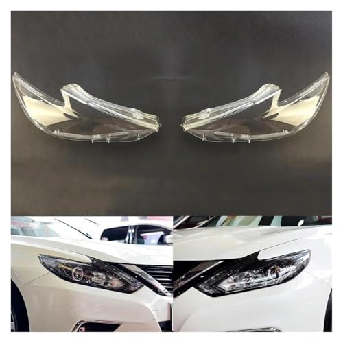 Cache lentille phare pour Nissan Teana : optiques transparentes en verre premium d'abat-jour