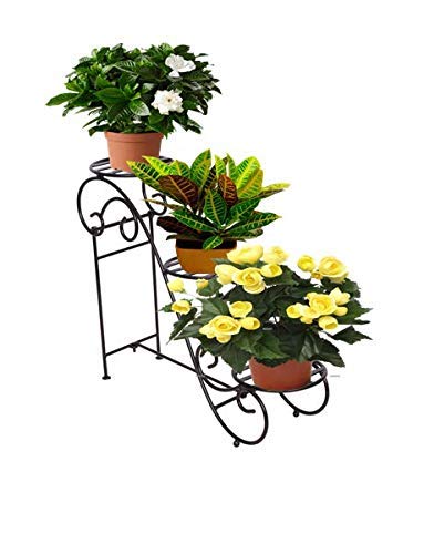 Bee Creative Decorative Garden and Home Storage Organizer (Black)