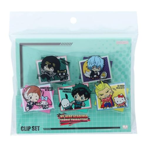 僕のヒーローアカデミア[クリップ]クリップ５個セット/サンリオA 少年ジャンプ