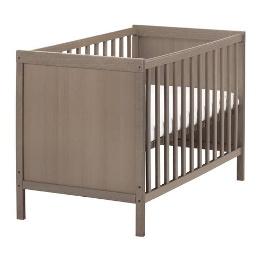 IKEA SUNDVIK ベビーベッド　グレーブラウン にゃら様専用 ikea sundvik ベビーベッド グレーブラウン - メルカリ